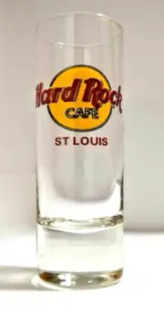 Hard Rock Cafe Shot Glass ST Louis Travel Souvenir Shooter
