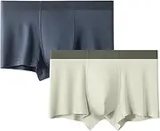 [Maiyifu-GJ] 2 Pack Men's Boxer Briefs Underwear Soft Breathable Stretch Underpants for Men Comfortable Moisture-Wicking Trunks, Color23, 3X-Large, Color23, 3X-Large