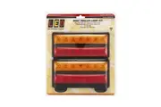 TechBrands LED Autolamps Trailer LED Light Combo Set 2pk (200x92mm)