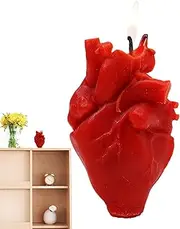Heart Scented Candle - Soy Scented Candles, Scented Candles Table Centerpiece | Soy Candles with Anatomical Heart, Home Decoration