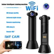 1080P Baby Monitor Small Nanny Cam WiFi Spy Hidden Camera Home Security Camera Indoor Live Remote View Motion Detection Night Vision