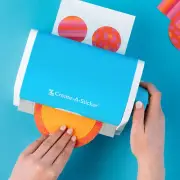 Create-a-Sticker, 5" Sticker and Label Maker Machine for Small Business and D...