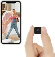 METRICSQUARE 1080P Spy Camera WiFi Camera Hidden Home Security Nanny Cam with Phone App Control Mini Small Cam Night Vision Motion Detection Video Recording