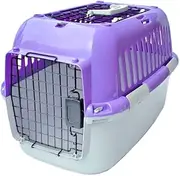 Fantasy World M Open Purple Carrying Case for Dogs, Cats, Pets, Hard Type, Load Capacity Up to 22.0 lbs (10 kg)