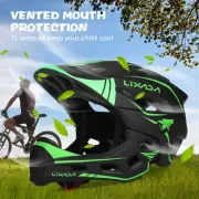 Lixada Detachable Kids Full Face Bike Helmet Toddler Mountain Bike Helmet O4J0