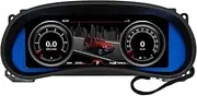 Car Heads Up Display Fit for Jeep Wrangler 2011-2017 Years Prelingcar Digital Dashboard Car LCD Panel Speedometer Virtual Cockpit Digital Speedometer