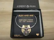 NEW ALEX AND ANI FORTUNE'S FAVOR "LOVE - LUCK - SERENDIPITY" BRACELET