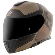 FC-Moto Novo Circuit Helmet, black-brown, Size XS for Men Black Brown