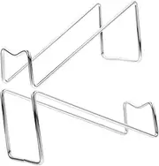 NOLITOY Metal Wine Rack Stand 2pcs Red Wine Storage Bracket Bottle Display Holder