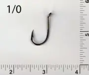 PACK OF 25 Size 1/0 TACKLEWORKS Octopus J Hooks 2x Strong 8299