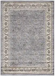 Old World Nui Traditional Grey & Cream Rug