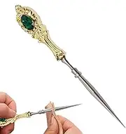 Awl Tool Sewing Vintage - European Handle Scratch Awl for Leather Punch | Comfortable Grip Sewing Awl Stainless Crochet Tool
