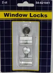 2 Pk Of Sliding Window Locks Horizontal & Vertical Sliding Windows Thumbscrew