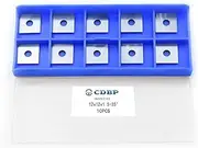 12mm Square Square Carbide Inserts, 12×12×1.5mm for Woodworking Spiral/Helical Planer Blades or DIY Wood Lathe Turning Rougher Tools 10pcs