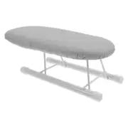 Folding Sleeve Ironing Rack Travel Tabletop Board Heat Resistant Stand