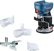 [Bosch] GKF18V-25N 18V Brushless Colt™ Palm Router | Cordless Power and Precision for Woodworking Projects - Includes Dust Extraction System and Variable Speed Control (Bare Tool)
