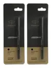 Parker Navigator X Beta and Folio Roller Ball Pen Black Refill (Pack Of 2 Black)