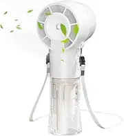 Misting Fan,Rechargeable Personal Hand Fan - Portable Handheld Ventilator, 1200mAh Reusable Air Cooler for Daily Use, Outdoor Commute