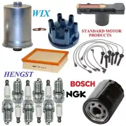 Tune Up Kit Filters Cap Wire Spark Plugs For JAGUAR XJ6 L6 3.6L 1988-1989 (for: Jaguar)