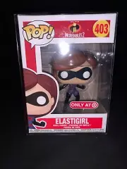 FUNKO POP ELASTIGIRL #403 DISNEY THE INCREDIBLES 2 TARGET EXCLUSIVE. W/ PROT.