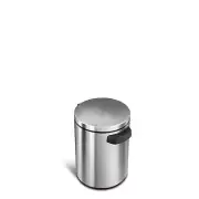 DZT-5-1S Automatic Touchless Infrared Motion Sensor Trash Can, 1.2 Gal 5L, St...
