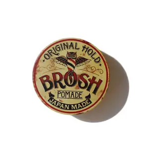 GOODFORIT/【台灣總代理】日本BROSH Mini Original Pomade兄弟袖珍款水洗式髮油/40g