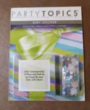 NIB Unisex Baby Shower Gender Reveal Party Conversation Topics Game - 30 Cards