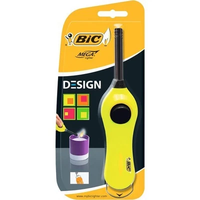BIC Simple Push Button Lighting Candles Barbeque and Gas Cooking Lighter