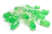 1000Pcs LED DIFFUSED F5 5MM GREEN COLOR GREEN LIGHT Super Bright Bulb Lamp