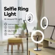 10W 2800-6500K Selfie Ring Light Cell Phone Fill Light for Video Live Streaming