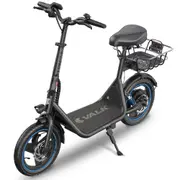 Valk Electric Scooter With Seat 30Km Range Disc Brakes 14' Tyres Motorised Escooter For Adults Teens Commuter Electric Scooters