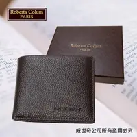 在飛比找momo購物網優惠-【Roberta Colum】諾貝達 男用皮夾 短夾 專櫃皮