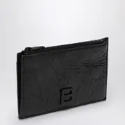 [Balenciaga] Card Case With Coin Purse Black One size Black