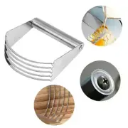 Steel Soft Grip Pastry Blender Dough Cutter Flour Mixer Baking Cake H3B7 K7G9