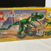 LEGO Creator 3 in 1 Mighty Dinosaur Toy Transforms from T.Rex to Triceratops