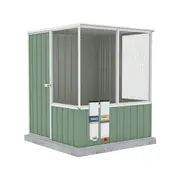 The Organic Garden Co 1.52 x 1.52 x 1.8m Pale Eucalypt Chicken Coop