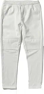 リュクスエイケイエムプラス(LUXEAKMPLUS) LUXEK Plus Men's Golf Pants, Back Logo Windproof Long Pants