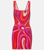 [Pucci] Pucci Marmo minidress AU 16 multicoloured