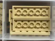 LEGO Parts - Tan Plate 2 x 6 - No 3795 - QTY 5