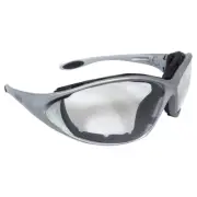 Dewalt Framework Clear Padded Hybrid Safety Glasses Goggles Z87+ DPG95-1