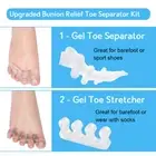 Gel Four Hole Toe Separation Combination Sold A Pair Of Transparent Color To HG5