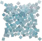 Mandala Art MTFAN Mini Glass Mosaic Tiles Mini Mosaics Glass Tiles 1 Kg, Fantasy Sky