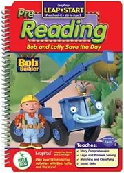 LeapPad: LeapStart Pre-Reading - "Bob and Lofty Save the Day" Interactive Book and Cartridge