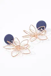 Handmade Flower Dangle Earrings--GRE-FLOWERD