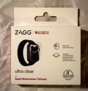 ZAGG Invisible Shield Ultra Clear Screen Protector Apple Watch 7/8/9 (41mm) NEW