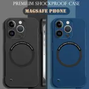 Magsafe Case For iPhone 15 Pro Max 13 11 12 Ultra Thin Frameless Hard Back Cover