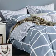 Fabric Fantastic Moreton Super King Size Quilt/doona/duvet Cover Set