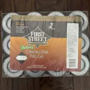 Fuel Gel 12-Pack SEALED +8 LOSE CANS chafing dish fuel