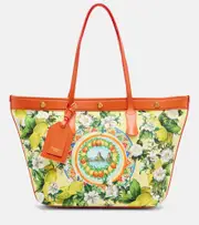 [Dolce & Gabbana] Dolce & Gabbana Taormina Large printed canvas shopper One Size multicoloured