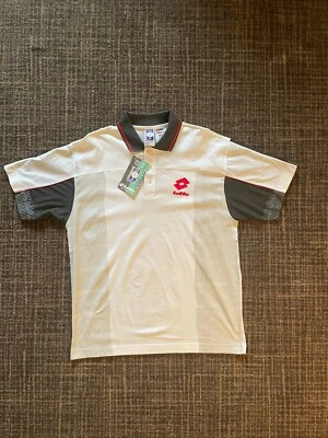 NEW WITH TAGS Men’s Vintage LOTTO tennis Boris Becker polo shirt 90's